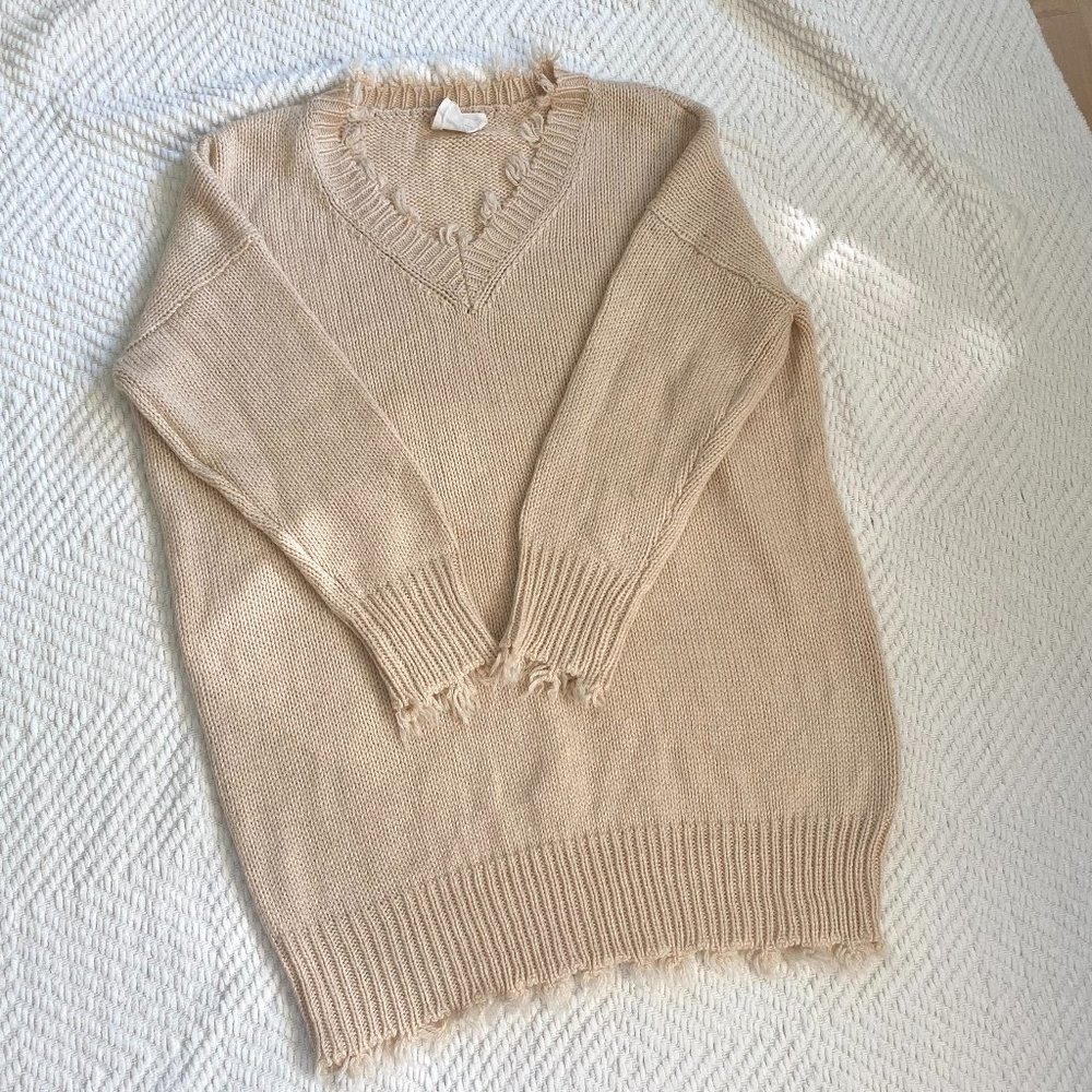 Fantastic Fawn Oversized Sweater, Medium